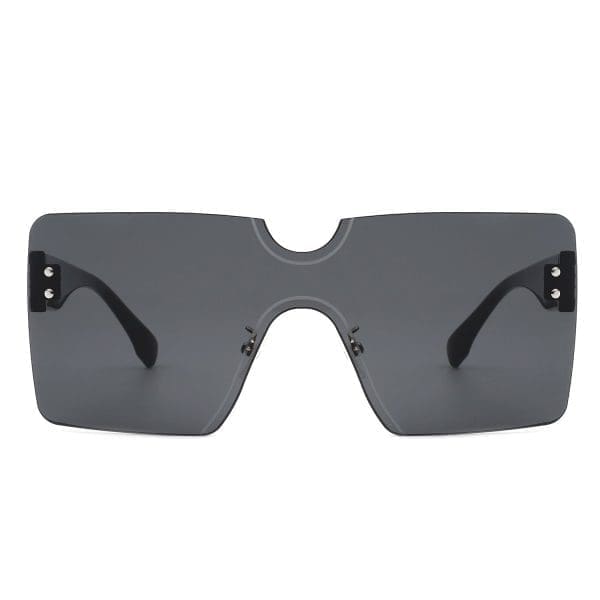 Cramilo Eyewear Yellowyx - Rimless Flat Top Sunglasses - Image 2