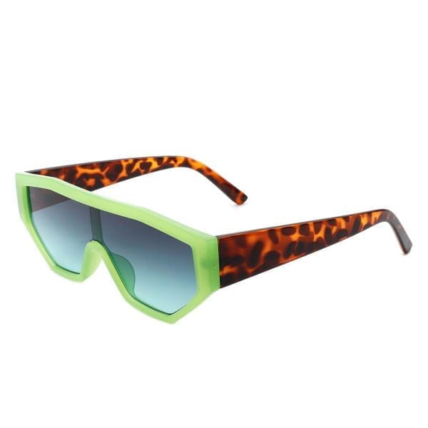 Cramilo Eyewear Firelily - Geometric Futuristic Sunglasses - Image 3