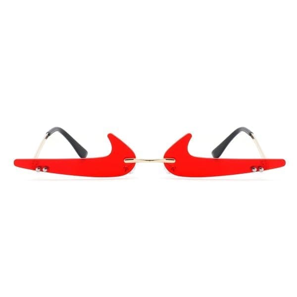 Cramilo Eyewear Amberlyn - Decorative Checkmark Sunglasses - Image 3