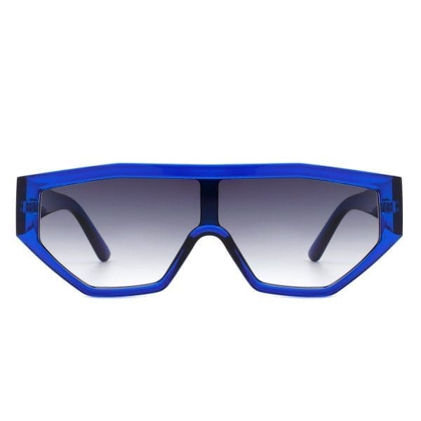 Cramilo Eyewear Firelily - Geometric Futuristic Sunglasses - Image 10