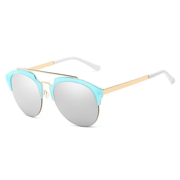 Cramilo Eyewear Corolla - Mirrored Horned Sunglasses - Image 14