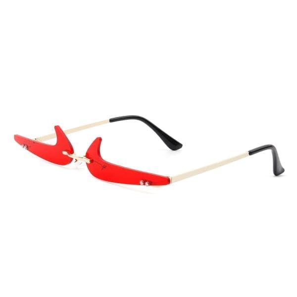 Cramilo Eyewear Amberlyn - Decorative Checkmark Sunglasses - Image 4