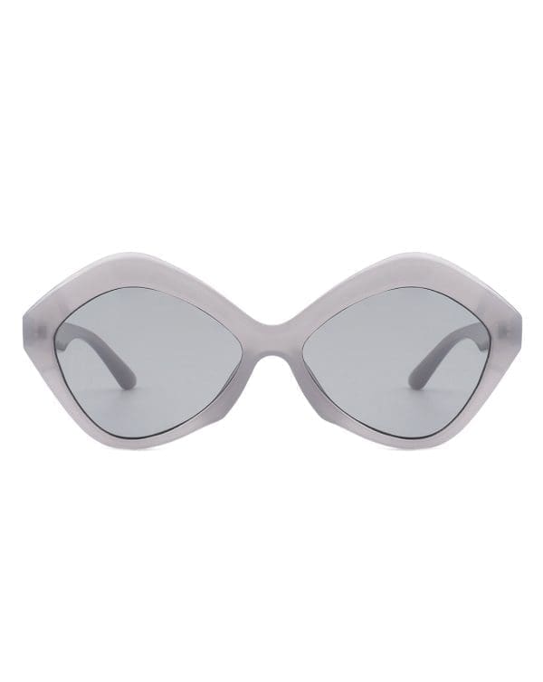 Cramilo Eyewear Amethyst - Hexagonal Cat Eye Sunglasses - Image 9