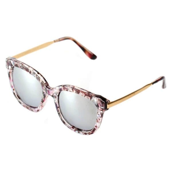 Cramilo Eyewear Dekalb - Mirrored Lens Horned Rim Sunglasses