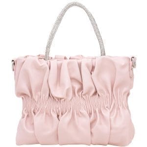 Rhinestone Top-Handle Bag - Gorgeous Design