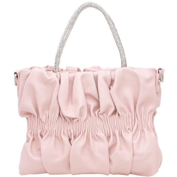 Rhinestone Top-Handle Bag - Gorgeous Design