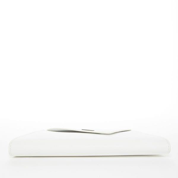 SUSU Angelica White Leather Clutch Bag - Amazing Accessory - Image 4