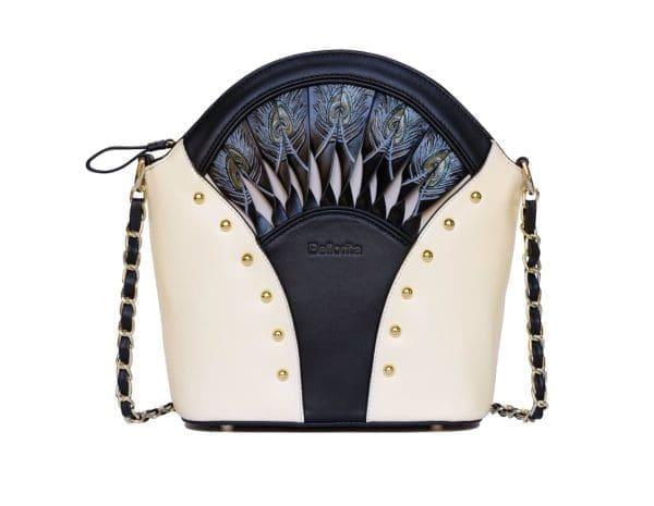 Bellorita - Feather White Shoulder Bag