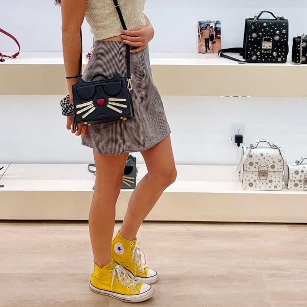SUSU Cat Black Leather Crossbody Bag - Must Have - Image 6