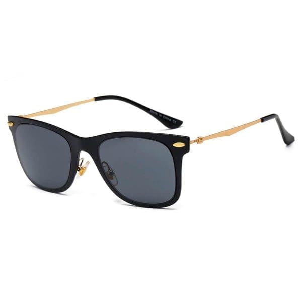 Cramilo Eyewear Dugald - Horn Rimmed Rectangle Sunglasses - Image 5