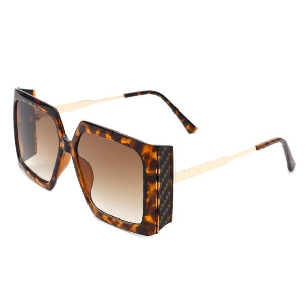 Cramilo Eyewear Yellowra - Oversized Retro Square Sunglasses - Image 6
