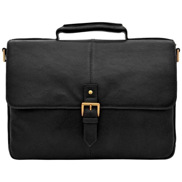 Hidesign - Charles - Leather Compatible Laptop Bag - Image 2