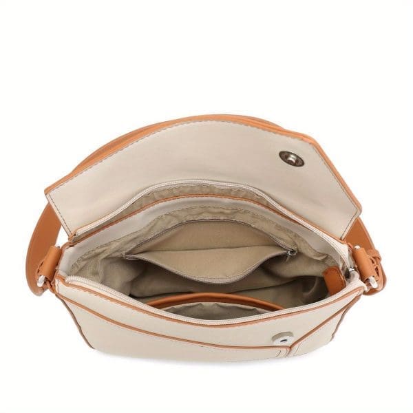 Shomico Small Crossbody Bag with Patchwork Pattern - Image 5