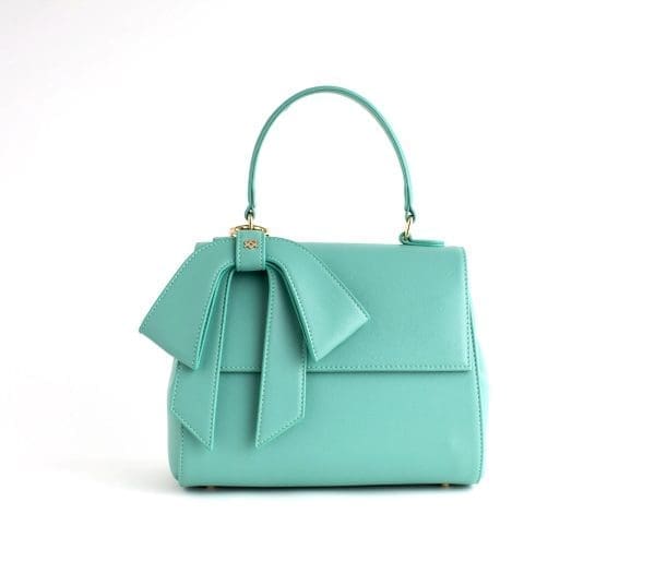 Gunas New York - Cottontail - Cyan Vegan Leather Crossbody Bag