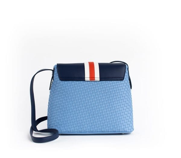 Gunas New York - Kate - Blue Vegan Bucket Bag - Image 2