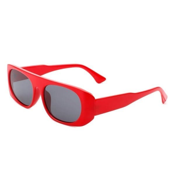 Cramilo Eyewear Midnites - Rectangle Retro Oval Sunglasses - Image 10