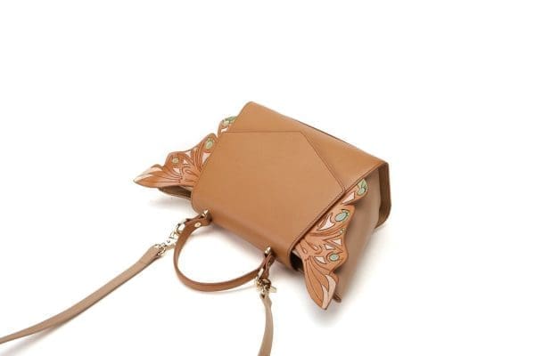 Bellorita - Wings Brown Shoulder Bag - Image 6