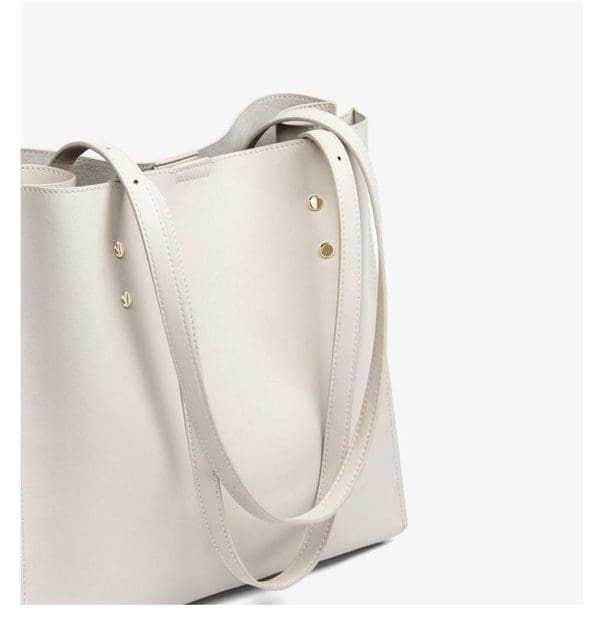 Shomico Commuter Bucket Bag - Genuine Leather - Image 3