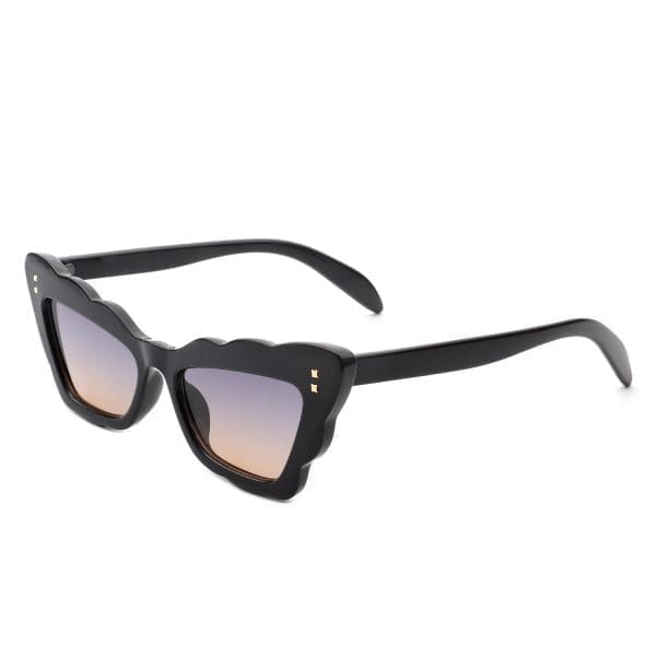 Cramilo Eyewear Radiance - Wavy Butterfly Cat Eye Sunglasses - Image 6