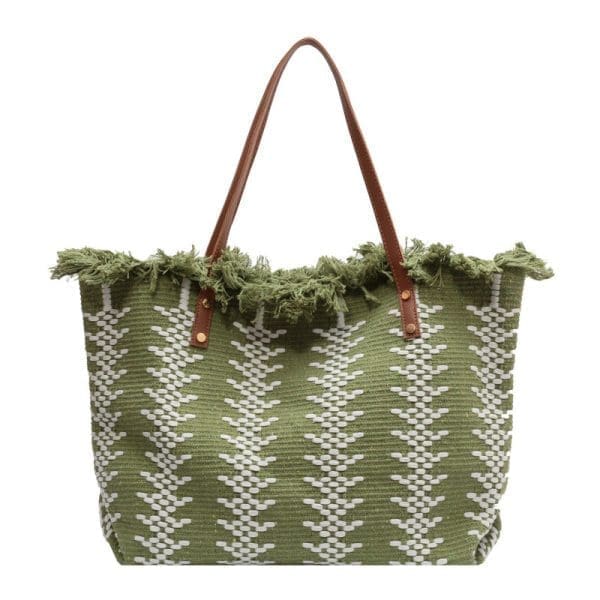 Shomico Bohemian Canvas shopping Bag - Image 9