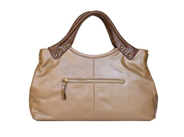 Bellorita - Feather Brown Top-Handle Bag - Image 2