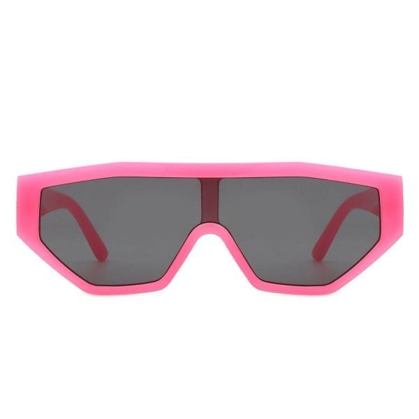 Cramilo Eyewear Firelily - Geometric Futuristic Sunglasses - Image 12
