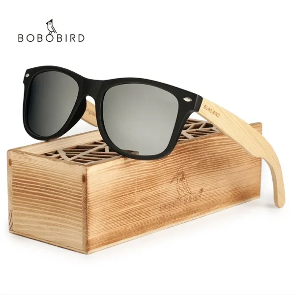BOBO BIRD Handmade Wood Sunglasses - Must Have
