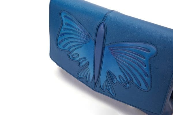 Bellorita - Butterfly Blue Crossbody Bag - Image 4