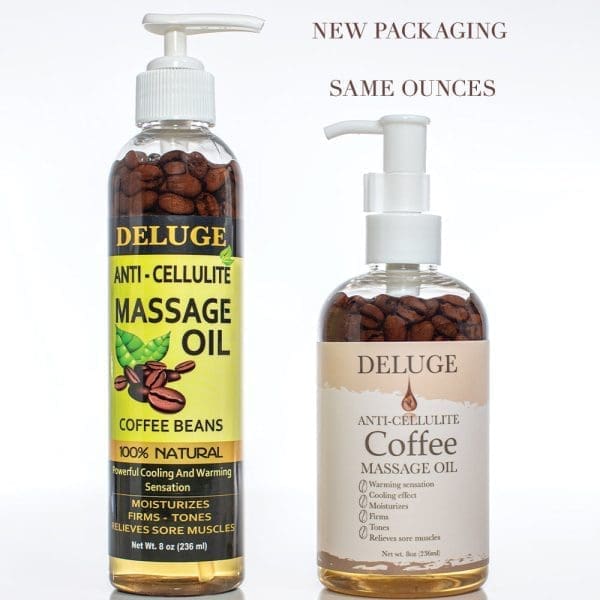 DELUGE Anti-Cellulite Coffee Massage Oil - Image 2