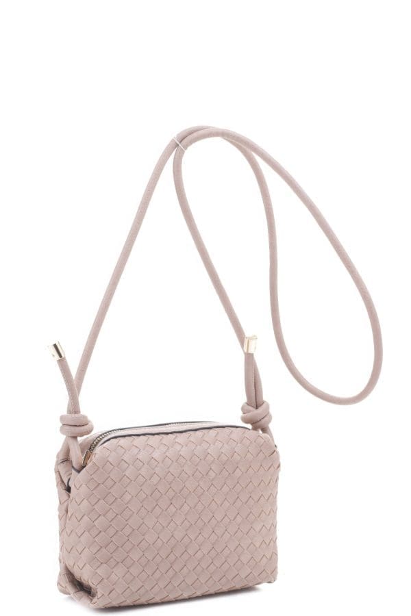 Braid Textured Crossbody Bag - Clearance Sale - Image 7