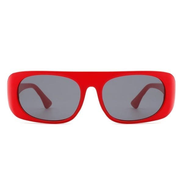 Cramilo Eyewear Midnites - Rectangle Retro Oval Sunglasses - Image 9
