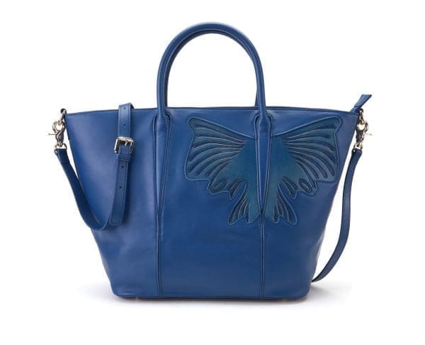 Bellorita - Butterfly Blue Top Handle Bag