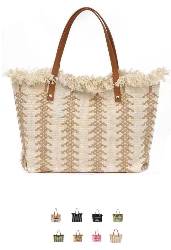Shomico Bohemian Canvas shopping Bag