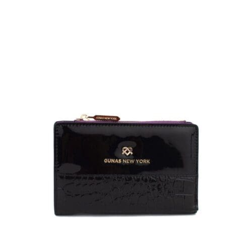 Gunas New York - Madison - Black Vegan Leather Wallet