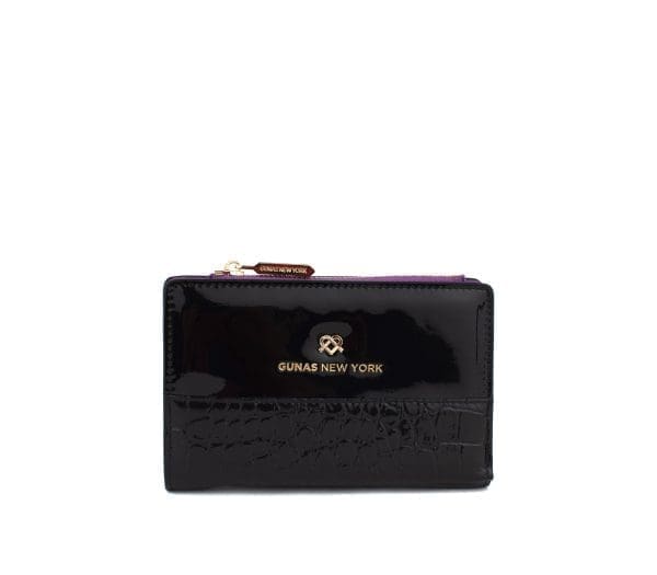 Gunas New York - Madison - Black Vegan Leather Wallet