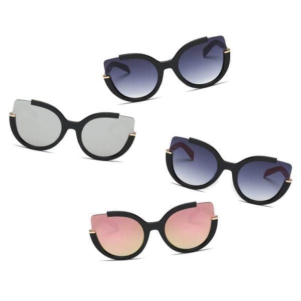 Cramilo Eyewear Lenox - Cut Out Vogue Cat Eye Sunglasses - Image 11