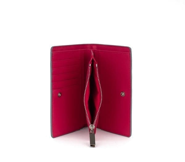 Gunas New York - Madison - Silver Vegan Leather Wallet - Image 4