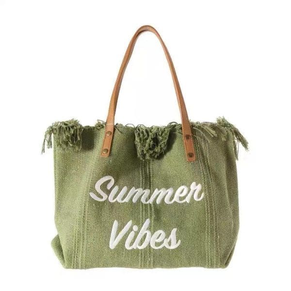 Shomico Bohemian Canvas shopping Bag - Image 8