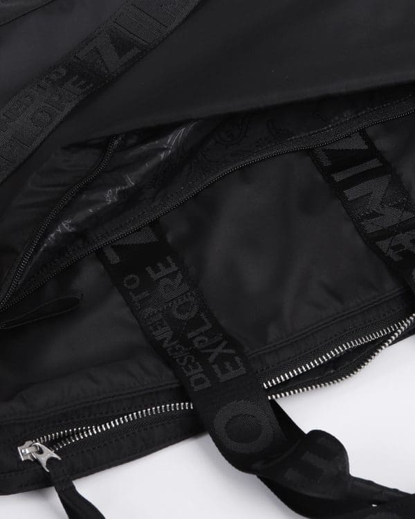 Zimego - Classic Zip Pocket Laptop Bag - Awesome - Image 8