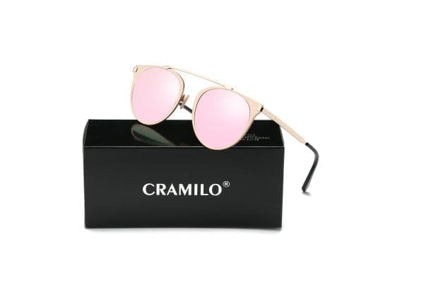 Cramilo Eyewear Frisco - Horn Rimmed Metal Sunglasses - Image 3