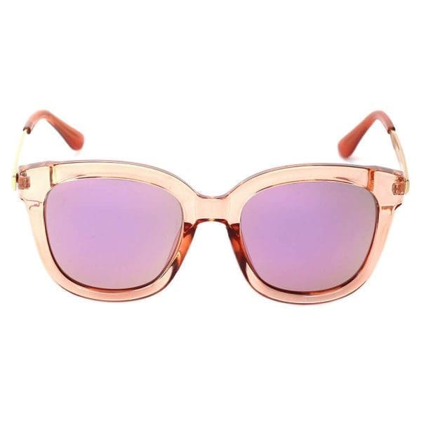 Cramilo Eyewear Dekalb - Mirrored Lens Horned Rim Sunglasses - Image 12
