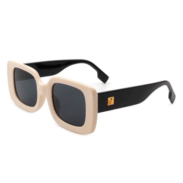 Cramilo Eyewear Jadestone - Retro Flat Top Sunglasses