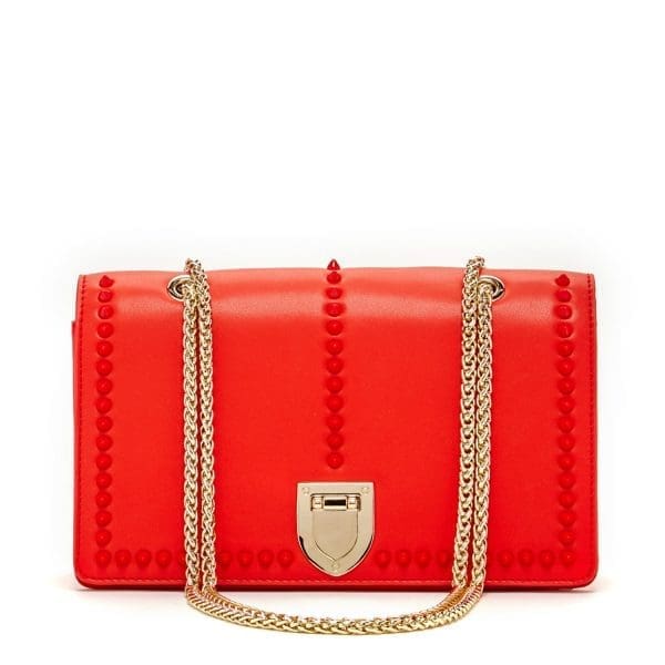SUSU Josie Red Leather Crossbody Bag - Stylish Accessory