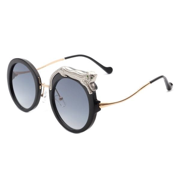 Cramilo Eyewear Yellowze - Oversize Round Sunglasses - Image 3