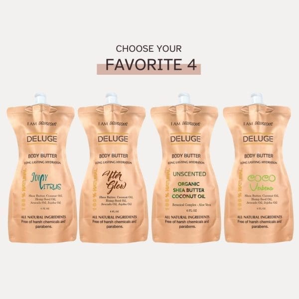 DELUGE Body Butters - Bundle of 4 - Image 3