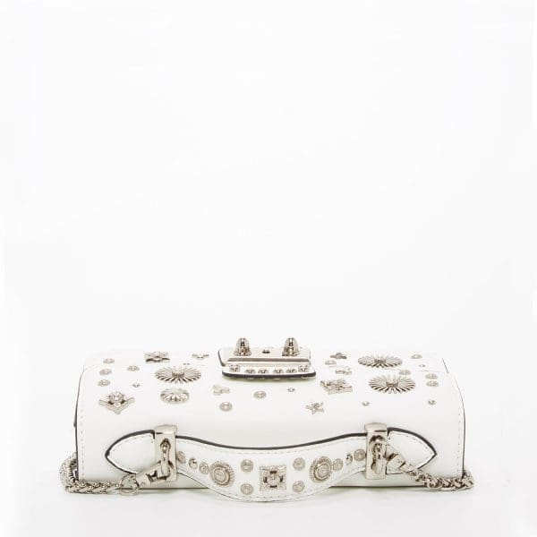 SUSU The Hollywood White Leather Crossbody Bag - Image 4