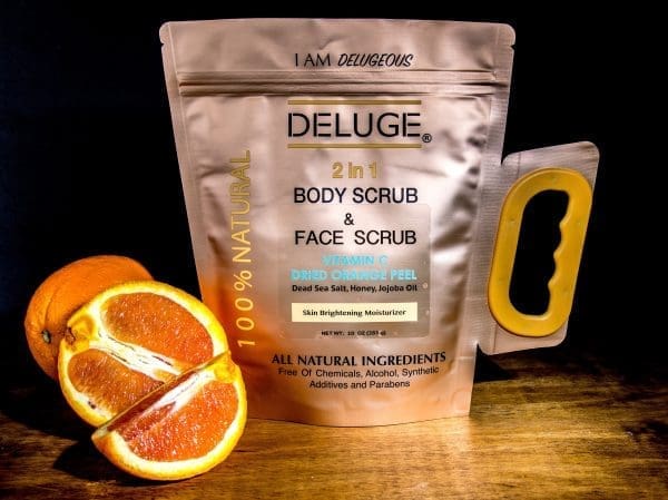 DELUGE Vitamin C Scrub Dried Orange Peel - Image 2