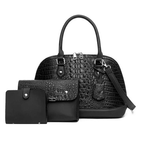 Savoy Active Leyla - Top-Handle Bag (3 Piece Set) - Black
