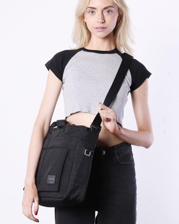 Zimego - Double Pockets Laptop Bag - Awesome - Image 4