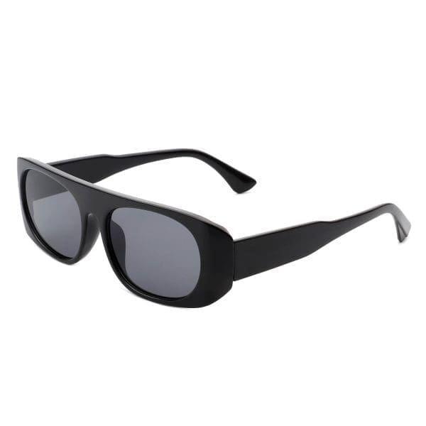 Cramilo Eyewear Midnites - Rectangle Retro Oval Sunglasses - Image 3